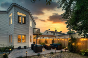 Patio Paradise Stylish 3BR Home with Gaming Room